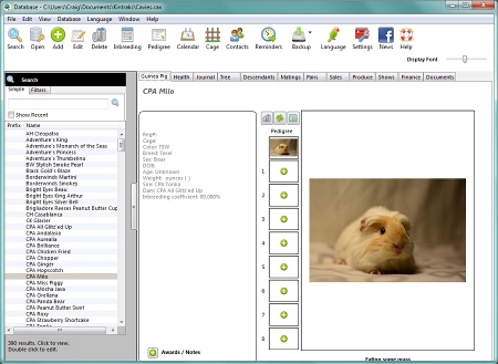 kintraks animal breeder software
